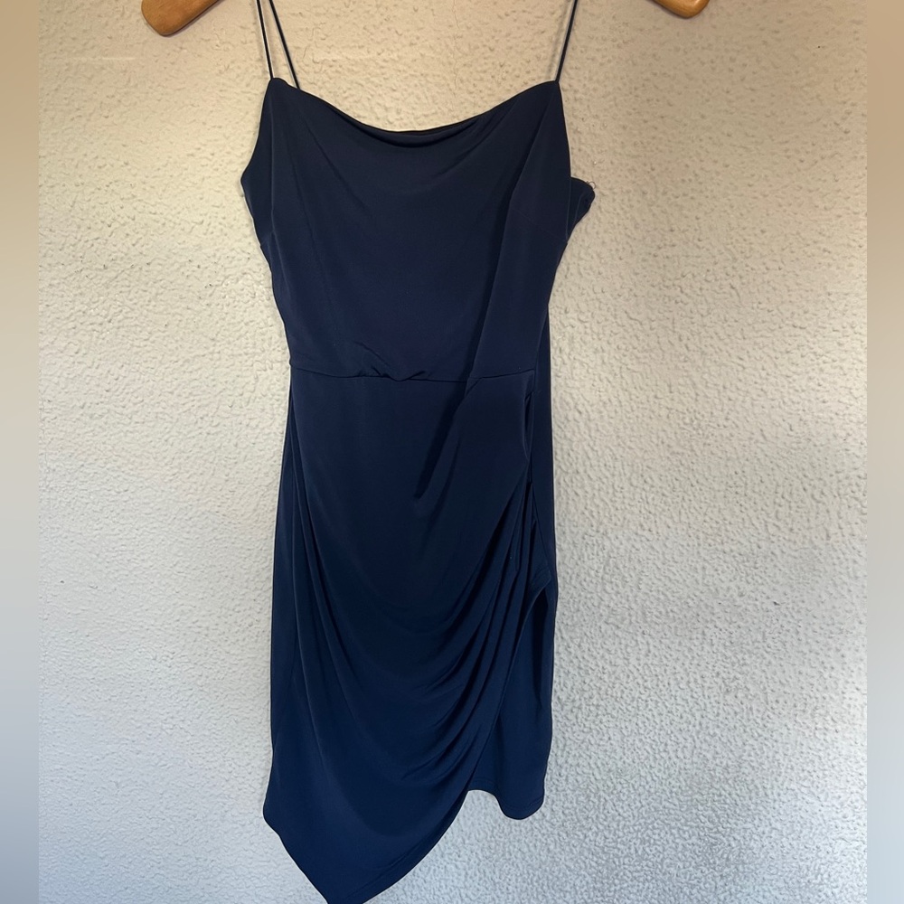Blue Sparkle Cocktail Dress